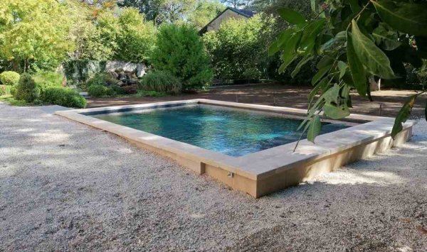 Installation de piscine - Chauffailles - Monat Paysage