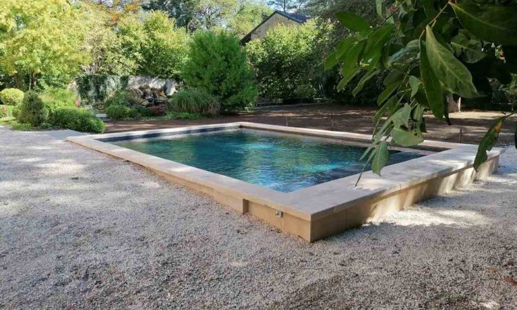 Installation de piscine - Chauffailles - Monat Paysage